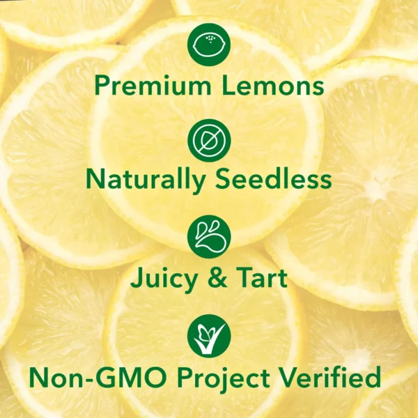 Fresh Seedless Lemons, 1 lb Bag