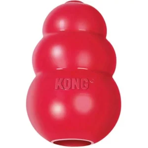 KONG Classic Dog Chew Toy, Red, Medium 3.5 inches